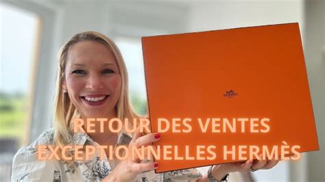 LES VENTES PRIVÉES HERMÈS (été 2024) .